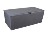 120gal 460L Outdoor Garden Plastic Storage Deck Box Chest Tools Cushions Toys Lockable Seat 41782722