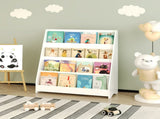 4-Tier Kids Bookshelf,Book Display Shelve Bookcase for Bedroom,Playroom,White 81555520