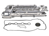 Aluminum Engine Valve Cover with Gasket Fits for Kia Rio Optima 2016-2020 Hyundai Elantra Silver 1Pc 97497653