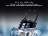 150PSI 4000mAHPortable Charging Digital Display Air Compressor with LED Lighting 94636949