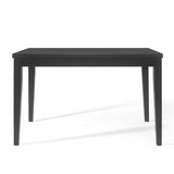 Wood Counter Height Dining Table, Antique Black, 35"D x 59.1"W x 36.5"H 69004.00BLK