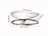 220 LBS Kids Swivel Chair, Sensory Spinning Chair with Non-Slip Metal Base for Balance & Focus 53540823