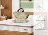 14 Inch Firm Hybrid Mattress King Size Gel Memory Foam & Pocket Springs Pressure Relief, B2716P415699
