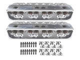 Complete Aluminum Cylinder Heads Fits for SBC Chevy 350 Camaro 190cc 64cc 2.02/1.60-Straight 03848748