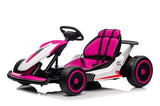 ZNTS Ride on Go Kart for Kids, 24V7Ah Battery 150W*2 Motors, High Speed Drifting Car, Forward and W2058P202942