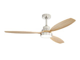 Low Profile 52 Inch Integrated LED Ceiling Fan with Light Kit and Remote Control for Living Room W934P288631