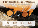 20 Inch PC Spinner Wheel Luggage, Carry on Suitcase, With Printed pattern and Combination Lock W2787P487169
