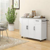 Kitchen Cart/Storage cabinet -White 22816924