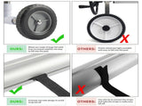 18ft Five Sections Load Bearing 60kg Swimming Pool Film Roll Black 40341596