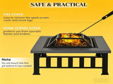 Metal Fire Pit 43687611