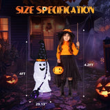 4ft Ghost 100LED Lighted Outdoor Halloween Decorations 20861555