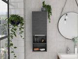 Milwaukee Medicine Cabinet, Two Shelves, Single Door Cabinet, Two Interior Shelves B128P148744