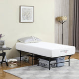 Black Twin Platform Bed B062P145533