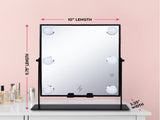 Bluetooth L.E.D. Lighted Vanity Mirror, Black 99765042
