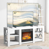 White 147.32 * 40 * 60cm embossed particleboard with triamine three-stage double-sided cross design 78126757