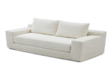 Memory Foam Cloud Loveseat Sofa, 2 in 1 Convertible Folding Couch Bed, No Assembly Compressed W2677P395121