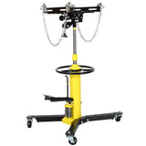 ZNTS 1660lbs Transmission Jacks Quick Lift Dual Spring , Hydraulic Transmission Jack 2 Stage Hydraulic w/ W46557316