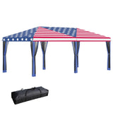 ZNTS Pop Up Canopy Party Tent with Netting 10' x 20' -AS （Prohibited by WalMart） 71104978