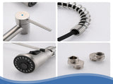 3 Functions Wall Mounted Bridge Kitchen Faucet W122562735
