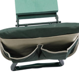 Outdoor 2-in-1 Garden Stool and Kneeler, Garden Bench with Tool Bags, Kneeling Pad, Gift for Parent, W2181P155115