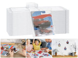 20PCS Clear Protector Cases Model Car Clamshell Cases Display Case Clear 67698080