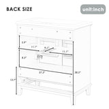 ZNTS 30" Bathroom Vanity without Sink, Base Only, Multi-functional Bathroom Cabinet with Doors and WF306250AAC