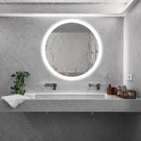 24inch Bathroom Led Classy Vanity Mirror with High Lumen,Dimmable Touch,Wall Switch Control, W1992P211219