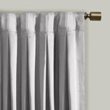 ZNTS Pleat Curtain Panel with Tieback B035129638