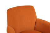 Velvet Swivel Barrel Chair, Swivel Accent Chairs Armchair for Living Room, Reading Chairs for W1361116860