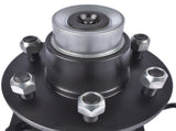 Pair Upgraded 6x5.5 Lug Superior Shipping Container Wheels,Bolt-on Spindle Kit 90325254