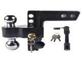 Adjustable Trailer Hitch, Fits 2" Receiver, 6-Inch Drop/Rise Aluminum Drop Hitch 82685634