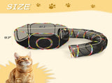 Outdoor Cat Enclosures with Tunnel, Portable Cat Play Tent Indoor Outdoor, Cat Playpen Enclosed 02353879