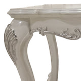 Bone White End Table with Claw Leg B062P209074