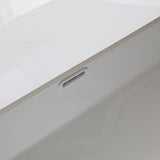 31 Inch Marble Vanity Top, White Vanity Top with Pre-drilled Faucet Holes, Bathroom Vanity Top with 82818941