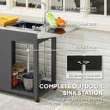 Outdoor Grill Table 43154014