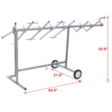 Auto Paint Stand Hood Hanger Spray Rack Paint Rack, 360 Rotating Paint Rack Auto Paint Stand W46577213