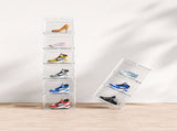 3-Piece Big White Plastic Mesh Shoe Box Set - 33.50*29.50*22.00cm, Modular Design for Home Storage 95060498