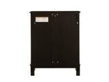 Curio Cabinet with Tempered Glass Doors, Lighted Display Cabinet with Mirrored Back Panel & 39908400