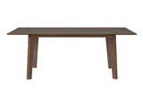 60" Rustic Farmhouse Table - Solid Wood Frame, Minimalist Modern Table for Kitchen, N752P327191D