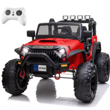 Large Wheels 2 Seater Kids Electric Car Powerful Electric Ride On Truck w/Remote Control, 2 Speeds, 22579155