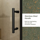 48.in W x 72.in H Single Sliding Shower Door, 1/5 inch Thick Clear Tempered Glass Shower Door with W3048P278319