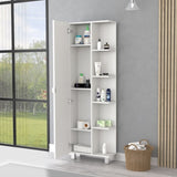 Los Angeles Linen Cabinet, Five Shelves, One Cabinet, Divisions B128P148737