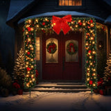 Christmas Artificial Tree Archway Decoration, Realistic PVC Holiday Tree Arch Frame for Outdoor 13138464