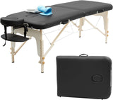 ZNTS Massage Table Portable with Neck Stretcher and Sheets, 84 inch Bed Adjustable Lash Bed 52293987