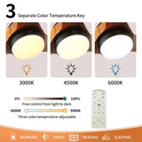 60-inch 3-blade solid wood ceiling fan light W2878P254290