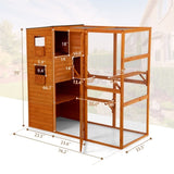 Large Cat Villa.pet - Orange W2181P168823