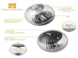 2PCS Solar Floating Pool Lights, IP65 Waterproof RGB ColorChanging LED Lights, SolarPowered with 27986394