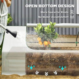 8.6 ft x 3 ft Mini Greenhouse Raised Garden Bed 04042386