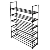 ZNTS 6 Tiers Shoe Rack Shoe Tower Shelf Storage Organizer For Bedroom, Entryway, Hallway, and Closet 37112785