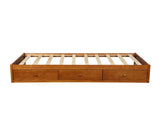 Orisfur. Twin Size Platform Storage Bed with 3 Drawers WF193634AAL
